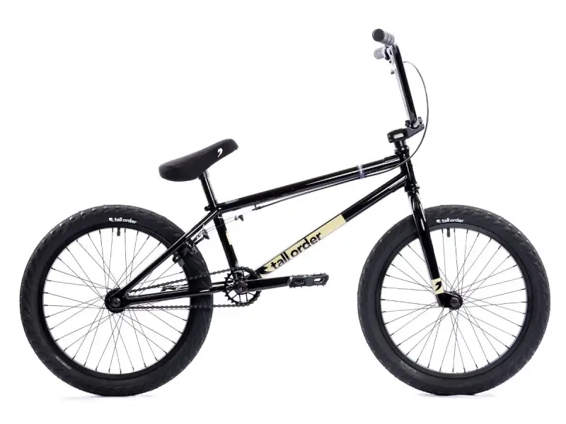Tall Order "Flair" BMX Rad - Glossy Black (20.6" TT)