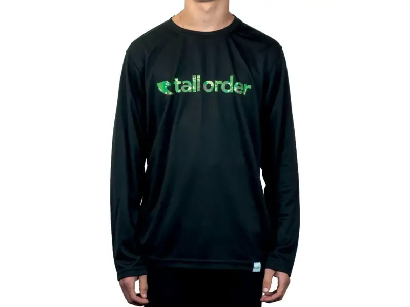 Tall Order "Font Breath-Tech" Longsleeve - Black