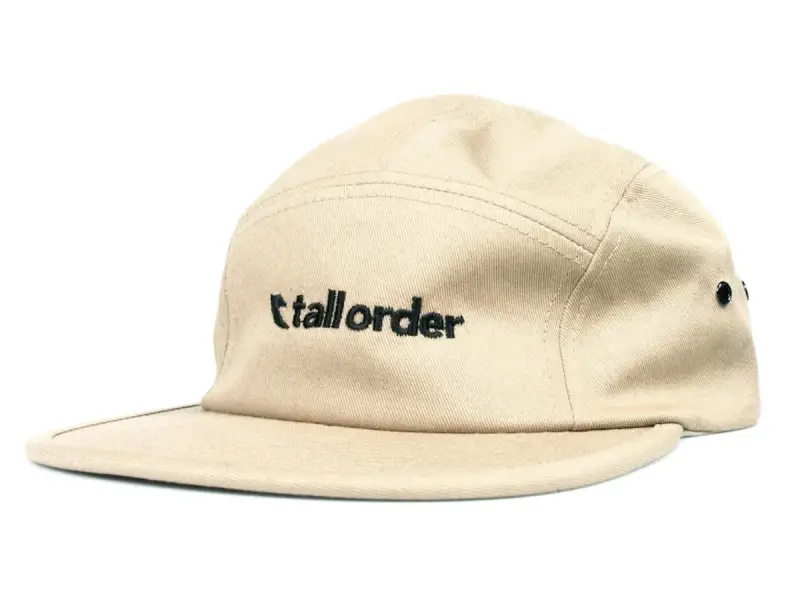Tall Order "Logo 5 Panel" Kappe - Tan