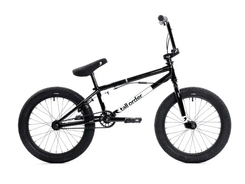 Tall Order "Ramp 18" BMX Bike - 18 Inch - Glossy Black