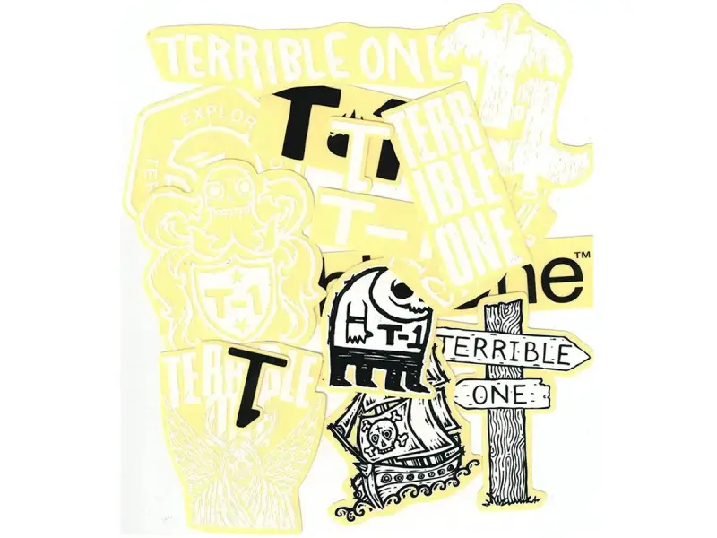 Terrible One "Black/White" Stickerset