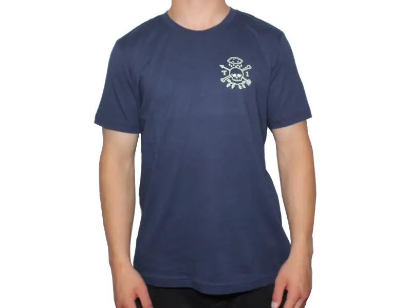 Terrible One "Rain Skull" T-Shirt - Blue