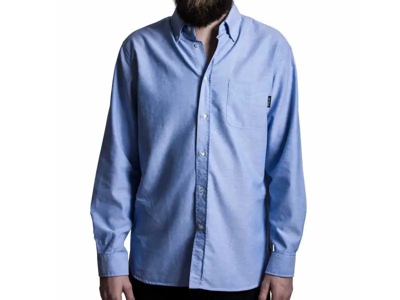 The Fella BMX "Oxford" Hemd - Blue