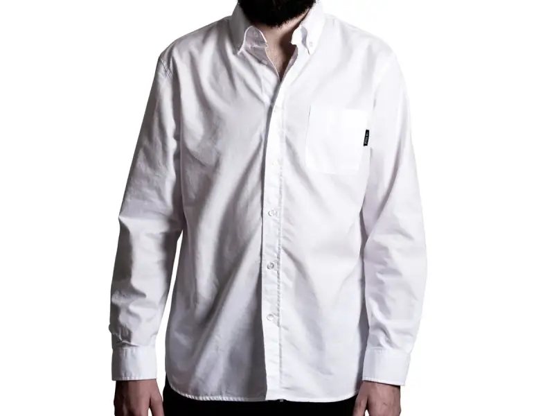 The Fella BMX "Oxford" Shirt - White