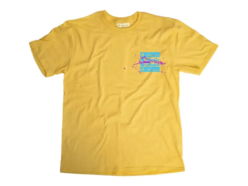 The Shadow Conspiracy "Back Against The Wall" T-Shirt - Lemon Zest
