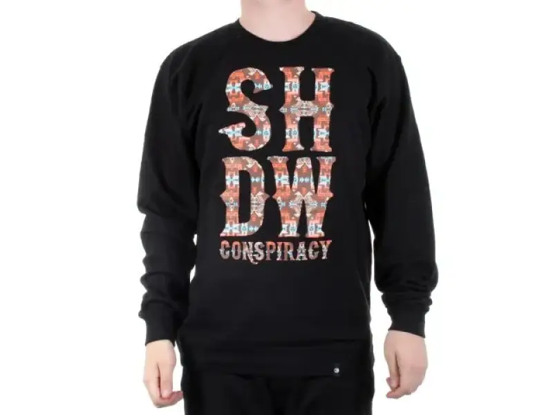 The Shadow Conspiracy "Bambino Crew" Pullover - Black