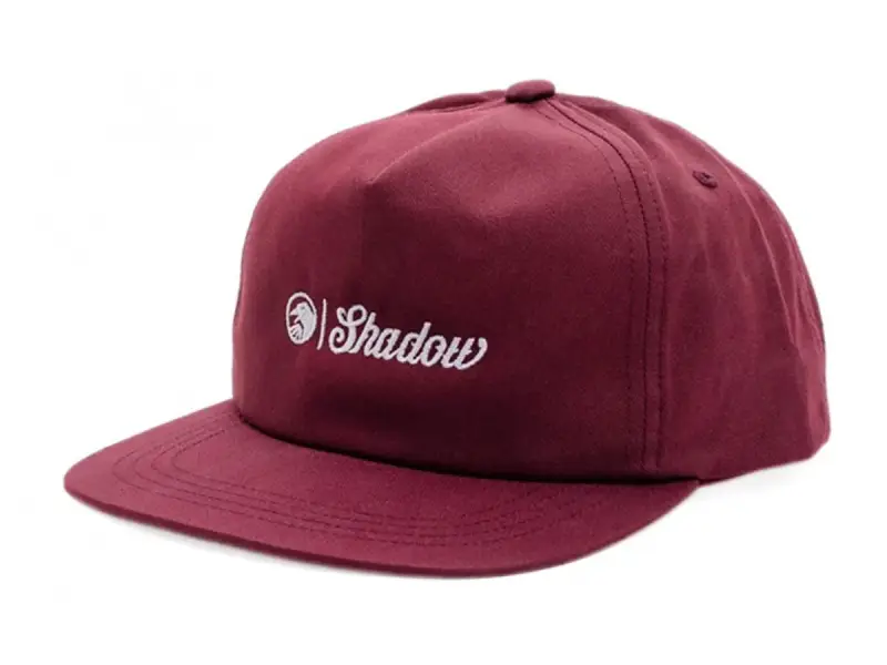 The Shadow Conspiracy "Block Snapback" Cap - Maroon Red
