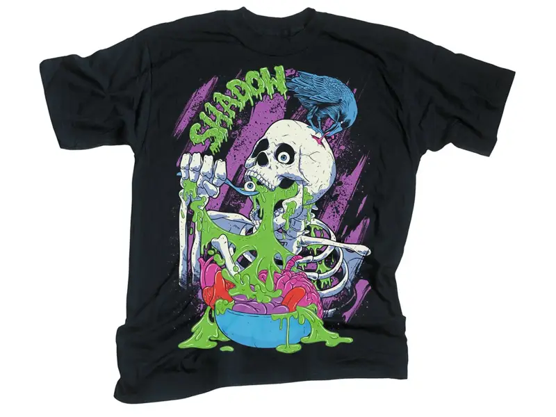 The Shadow Conspiracy "Bone Appetite" T-Shirt - Black