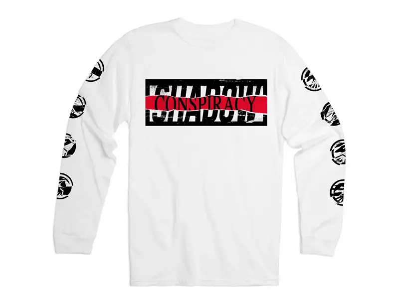 The Shadow Conspiracy "Distorted" Longsleeve - White