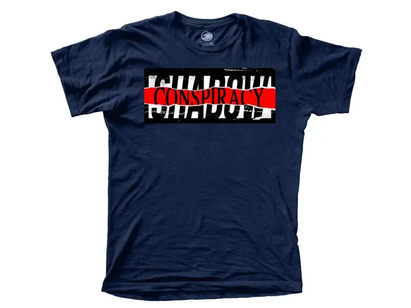 The Shadow Conspiracy "Distorted" T-Shirt - Blue