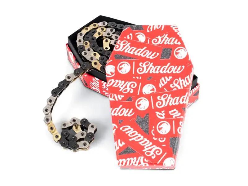 The Shadow Conspiracy "Interlock V2" Halflink Kette - Gold/Black/Silver