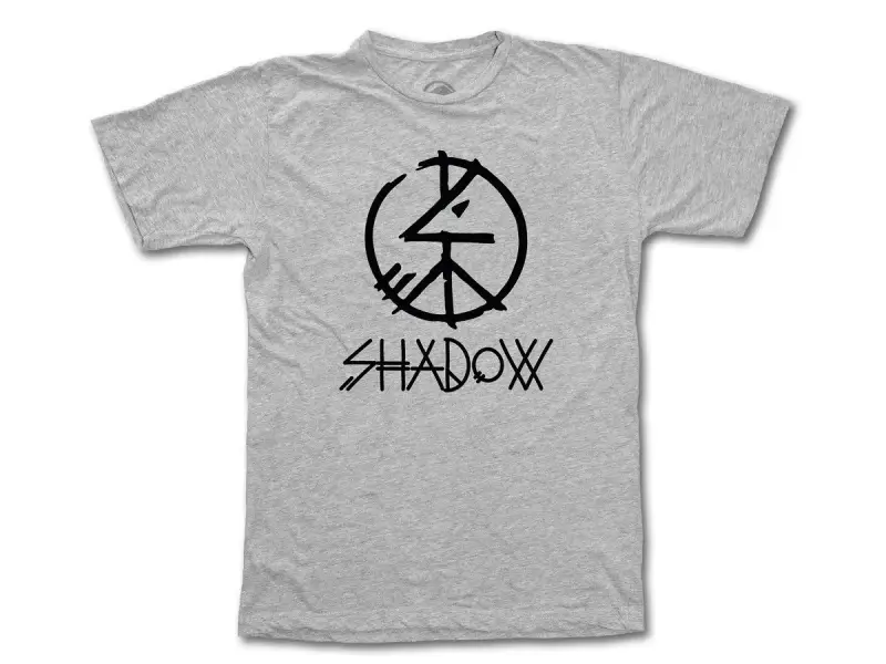 The Shadow Conspiracy "Peace" T-Shirt - Deep Heather Grey