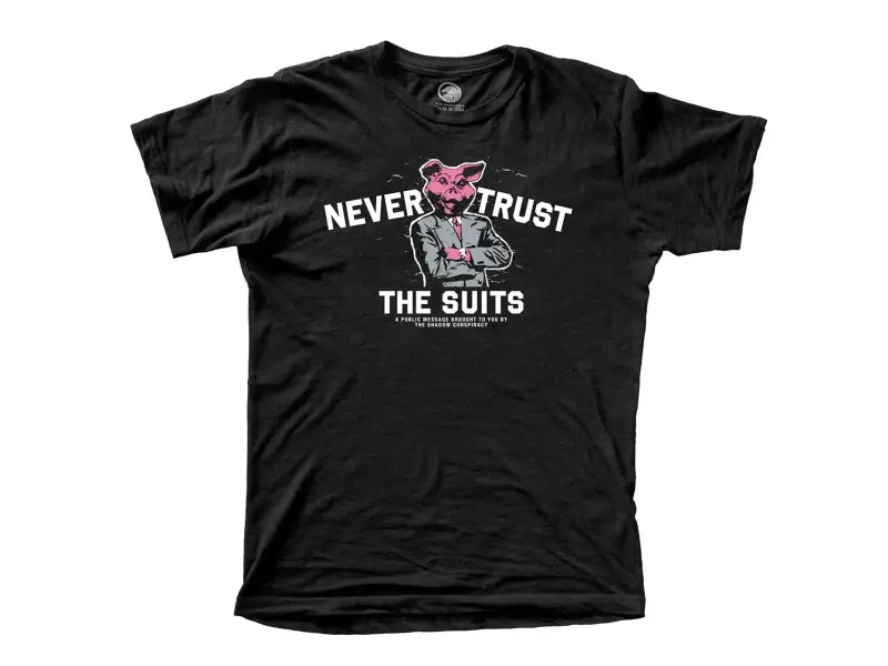 The Shadow Conspiracy "The Suits" T-Shirt - Black