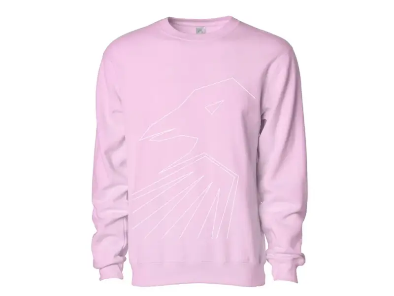 The Shadow Conspiracy "Thin Line Crew" Pullover - Pink