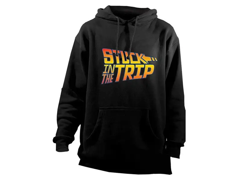 The Trip "Delorean" Hooded Pullover - Black
