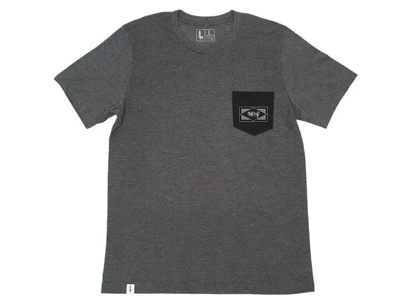 The Trip "Diamond Pocket" T-Shirt - Dark Grey
