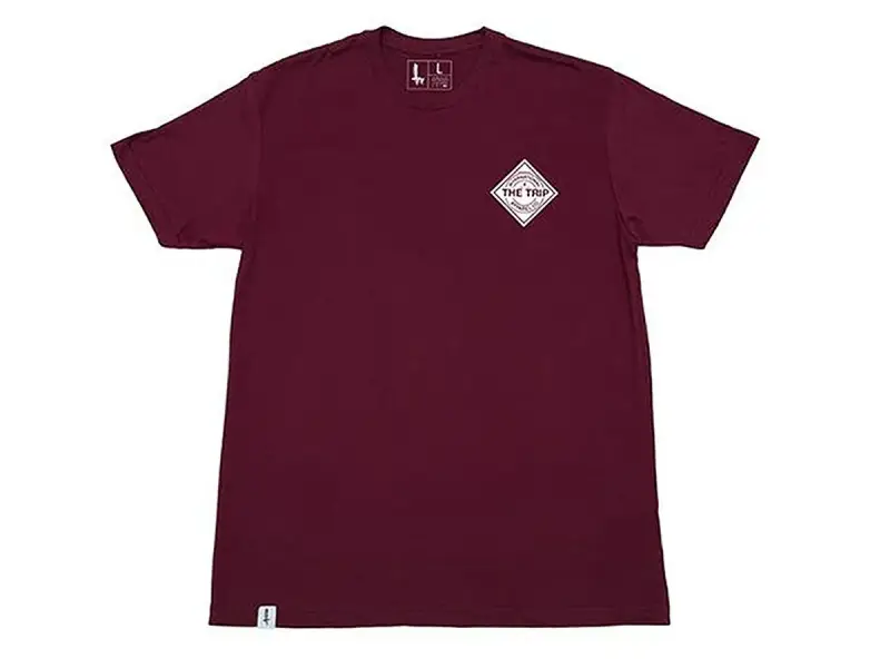 The Trip "Hot Sauce" T-Shirt - Maroon Red