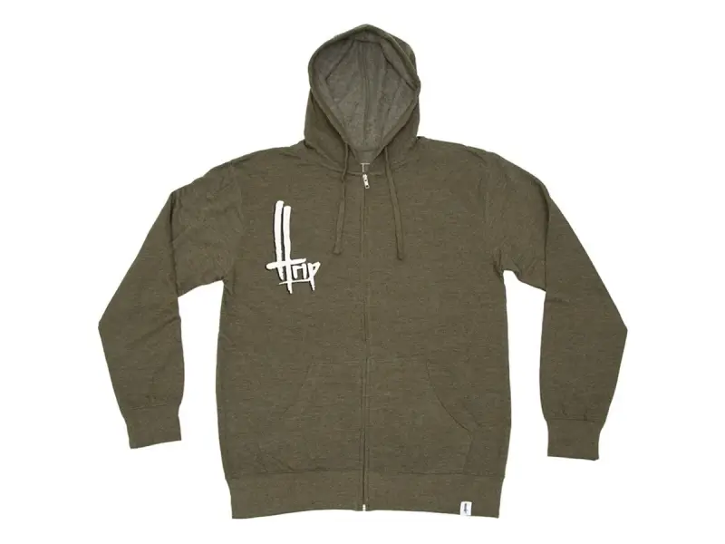 The Trip "OG" Hooded Zipper - Fatigue Green