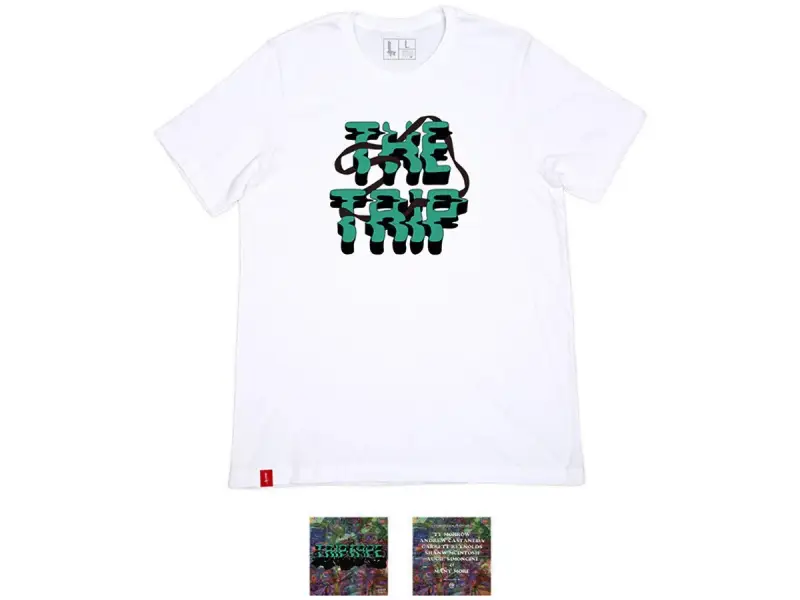 The Trip "TripTape" T-Shirt + DVD - White