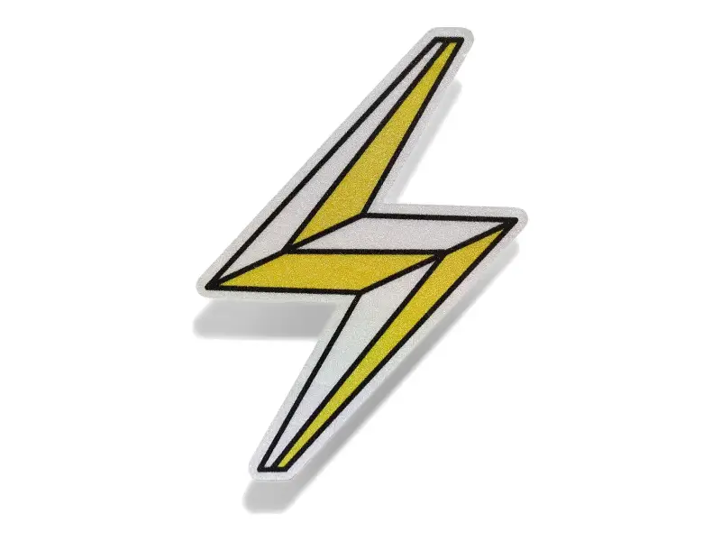 Thousand "Lightning Bolt" Reflektor Sticker