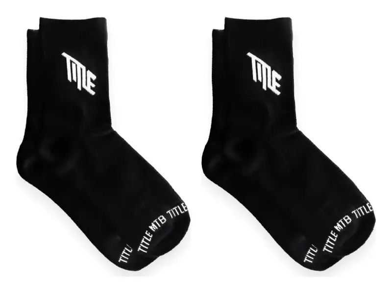 Title MTB "Everyday" Socks - Black