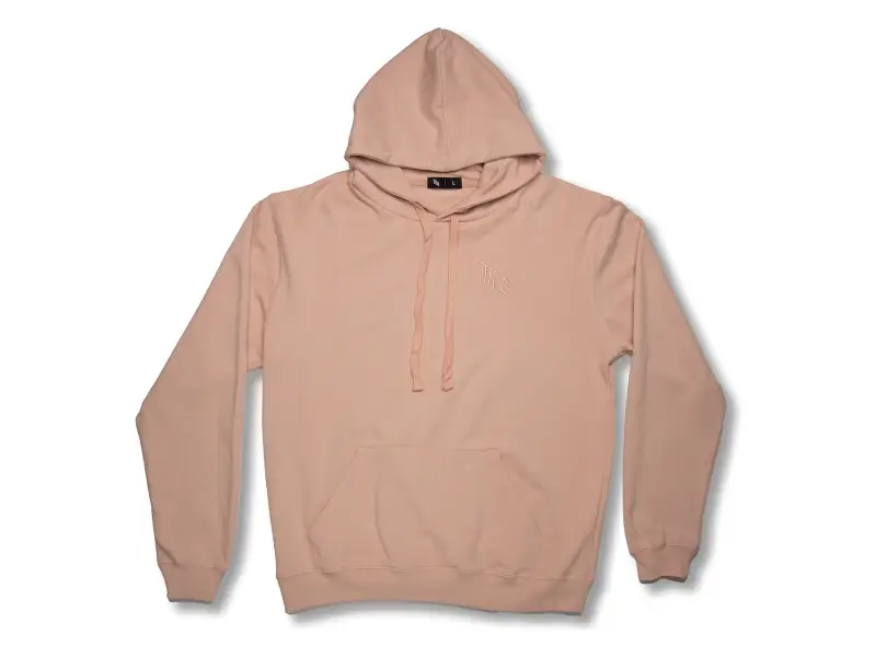Title MTB "Logo" Hooded Pullover - Faded Pink