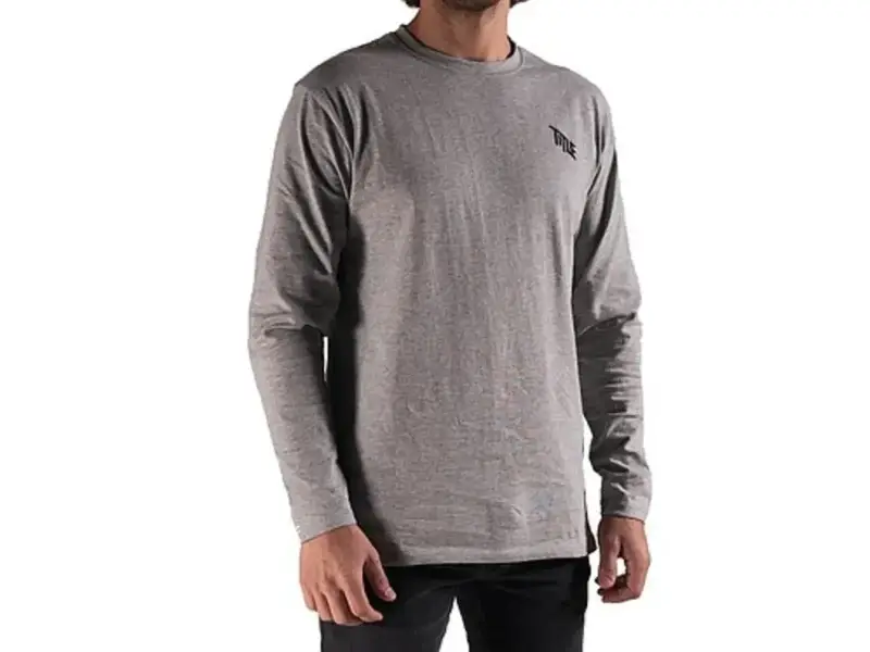 Title MTB "Logo" Longsleeve - Heather Grey