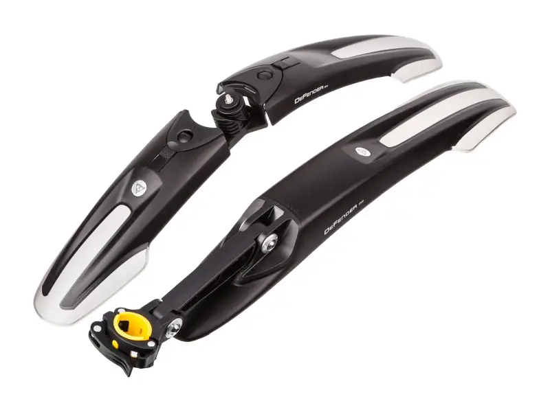 Topeak "DeFender M1 / M2" MTB Mudguard Set - Front + Rear, 26 Inch