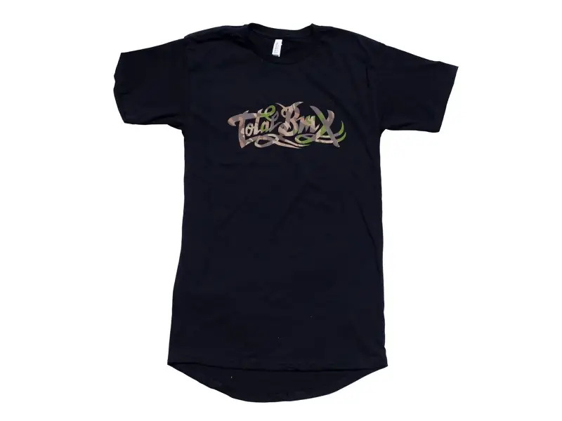 Total BMX "Camo Logo" T-Shirt - Black