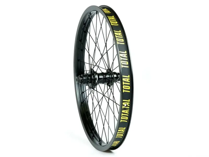 Total BMX "Techfire SDS Cassette" Hinterrad - Black/Black