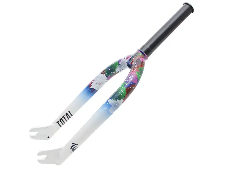 Total BMX "TWS Mark Webb" BMX Fork - Ruckerz Delight White