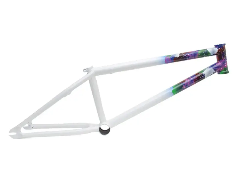 Total BMX "TWS Mark Webb" BMX Frame - Ruckerz Delight White