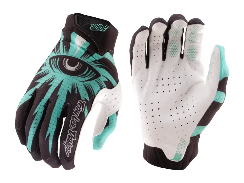 Troy Lee Designs "Air" Handschuhe - Cyclops Carbon/Real Teal