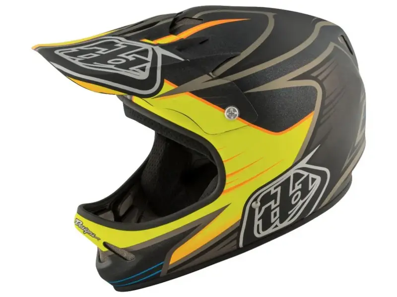 Troy Lee Designs "D2" Fullface Helmet - Pulse Black