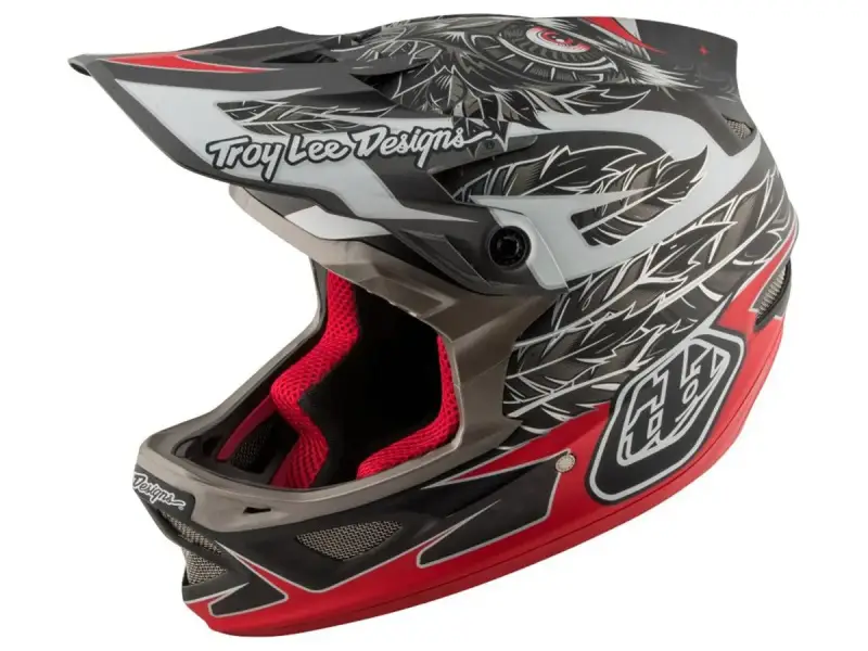Troy Lee Designs "D3" Fullface Helmet - Nightfall Black