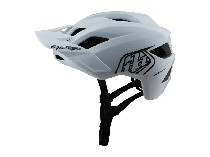Troy Lee Designs "Flowline Mips" MTB Helm - Point White/Black