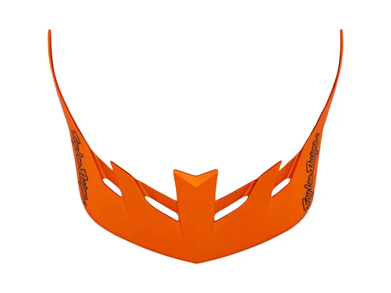 Troy Lee Designs "Flowline SE" Visor - Radian Orange/Dark Gray