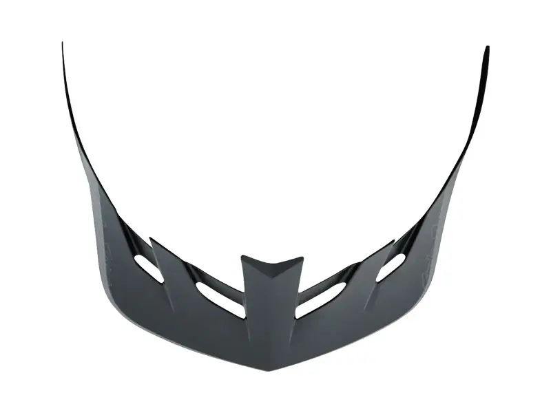 Troy Lee Designs "Flowline" Visor - Point Black/Charcoal