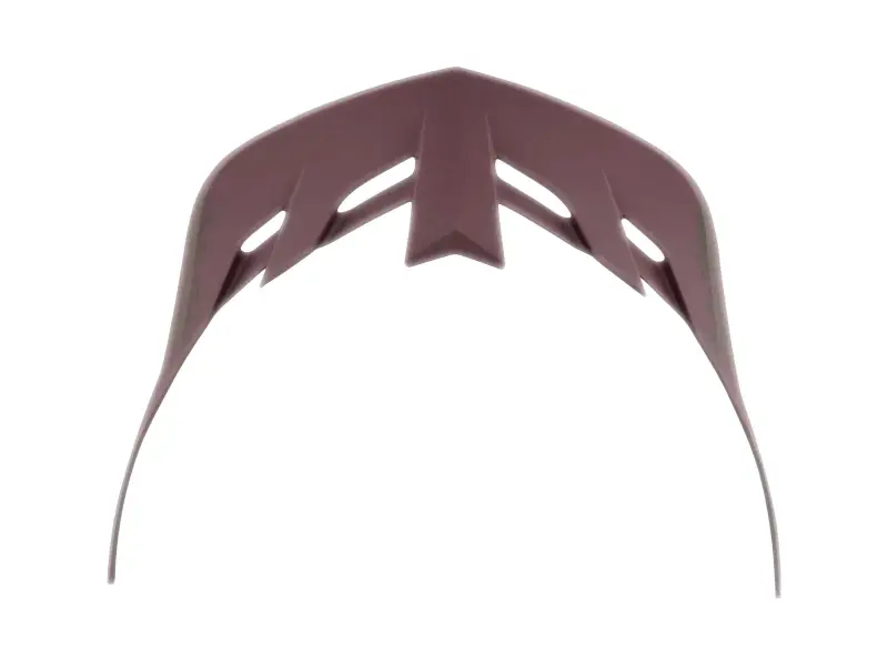 Troy Lee Designs "Flowline" Visor - Point Caper/Prune