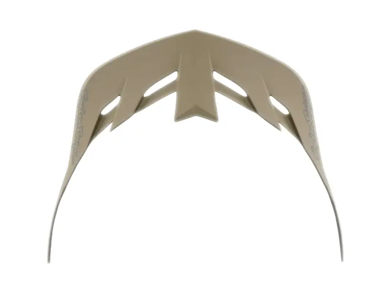 Troy Lee Designs "Flowline" Visor - Point Charcoal/Timber