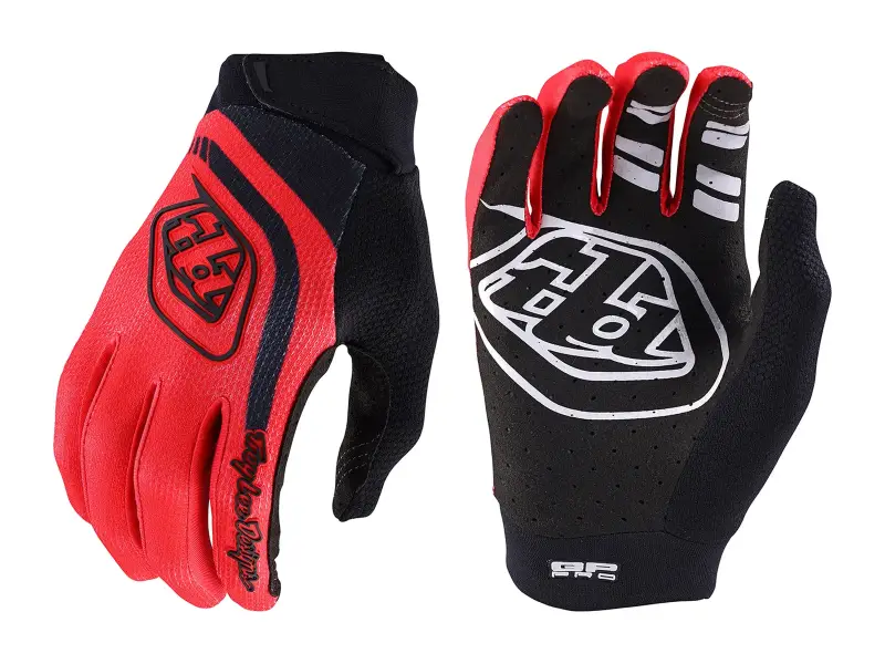 Troy Lee Designs "GP Pro Youth" Gloves - Solid Red (Kids)