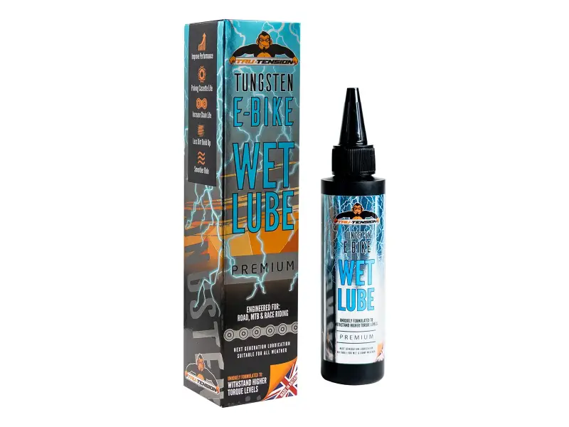 Tru-Tension "Tungsten E-Bike Wet Lube Premium" Kettenöl (50ml)