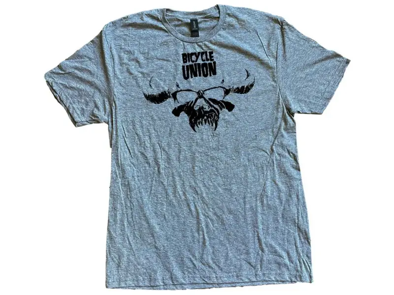 Bicycle Union "Krystar Skull" T-Shirt - Grey
