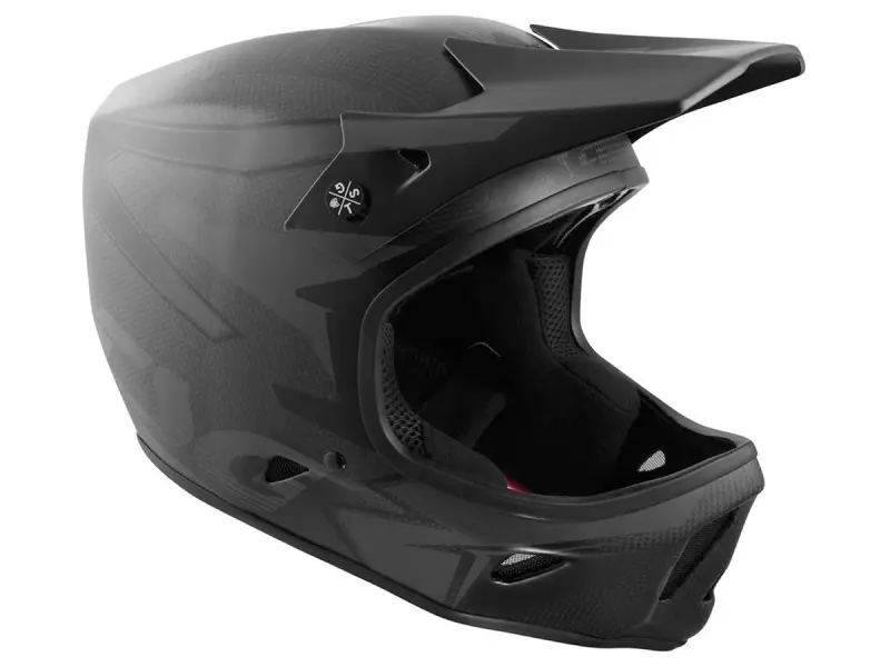 TSG "Advance Carbon Graphic Design" Fullface Helm - Streak-Black