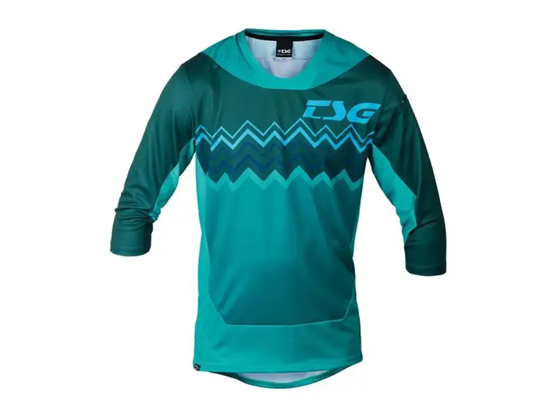 TSG "AK2 Jersey" 3/4 Longsleeve - Green/Blue