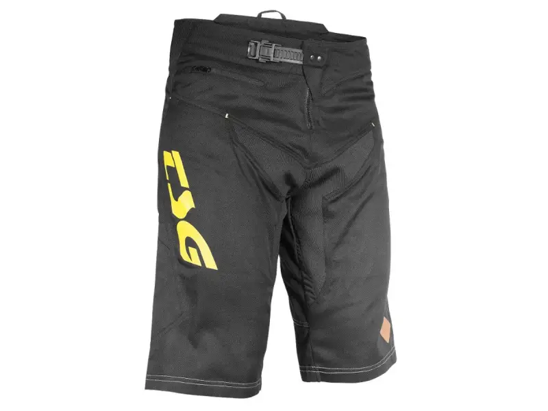 TSG "AK3 Bike" Shorts - Black/Yellow