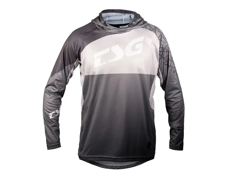 TSG "BE3 Jersey" Hooded Longsleeve - Black