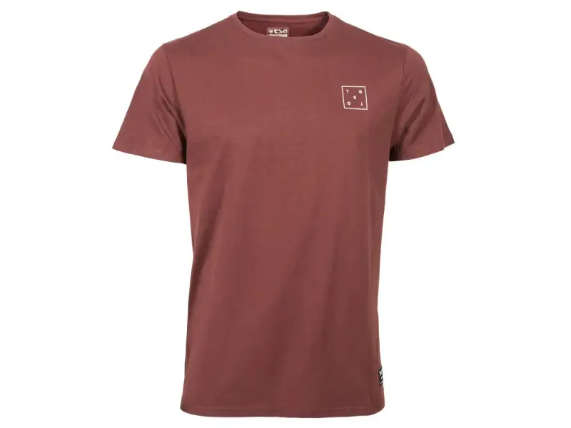 TSG "Box" T-Shirt - Oxblood