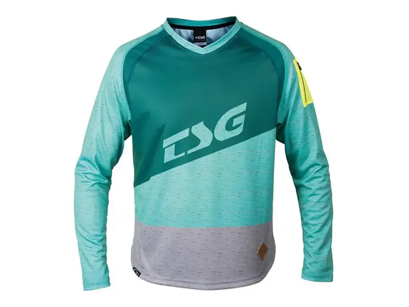 TSG "Breeze Jersey" Longsleeve - Teal-Dark Green