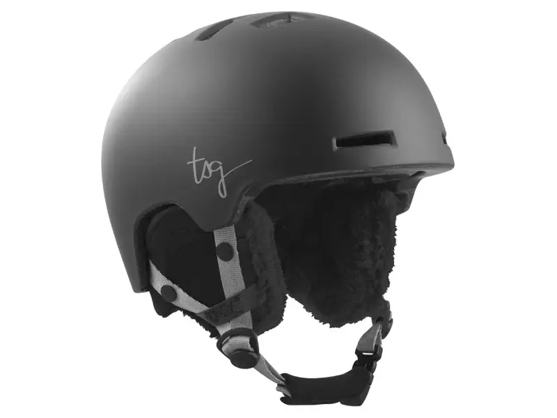TSG "Cosma Solid Color" Snowboardhelm - Satin Black